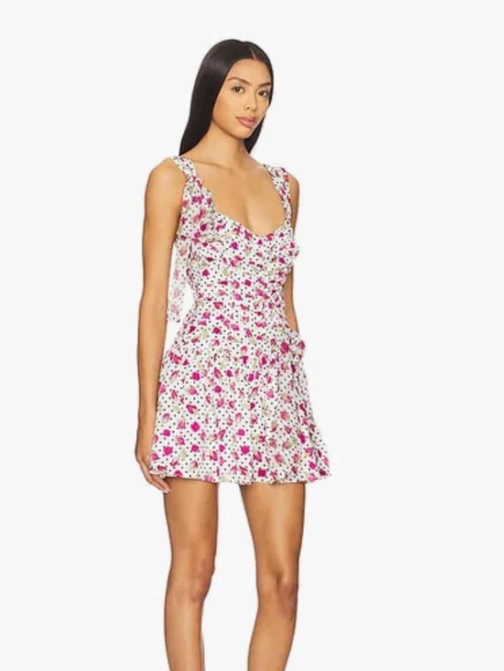 New For Love & Lemons Rose Bud Dress - Picture 3 of 5